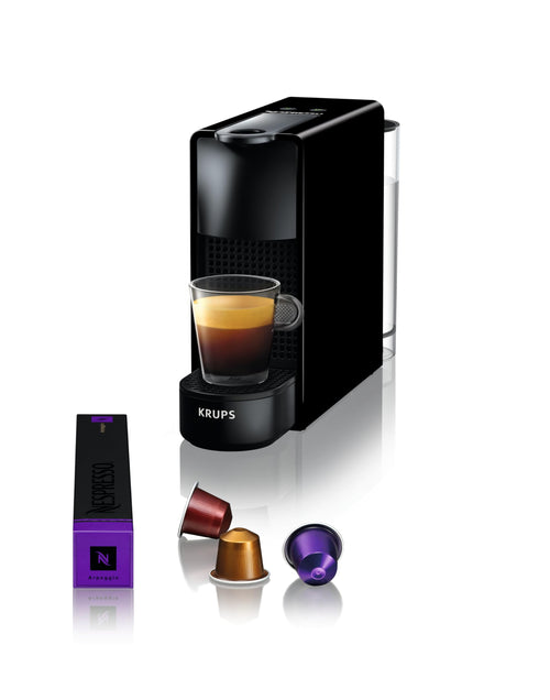 Machine à Café Nespresso Essenza Mini - Noire | Livrée avec Capsules