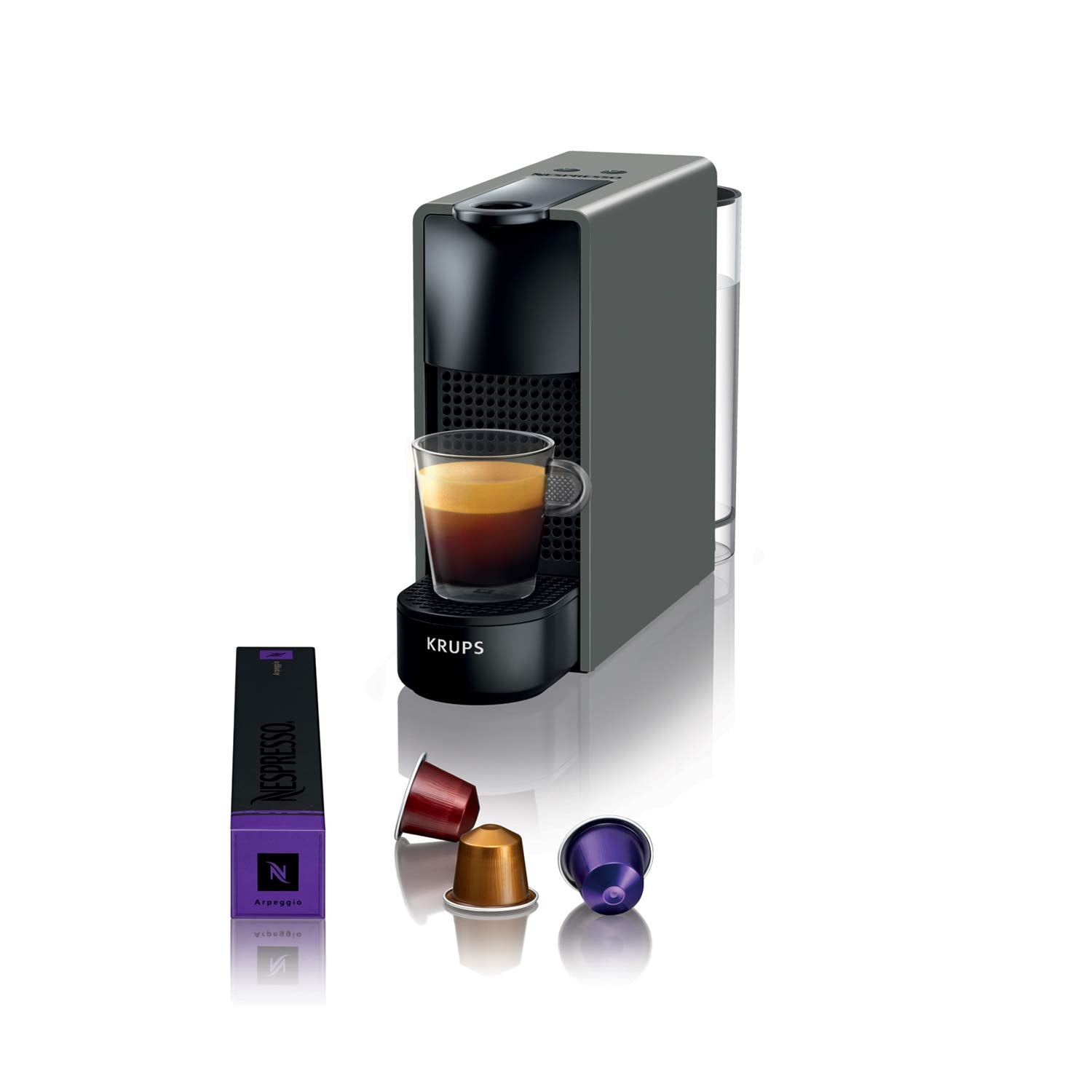 Machine à Café Nespresso Essenza Mini - Gris Intense
