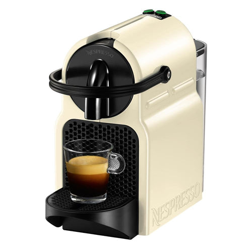 Machine à Café Nespresso Inissia - Blanc Crème | Compacte & Rapide